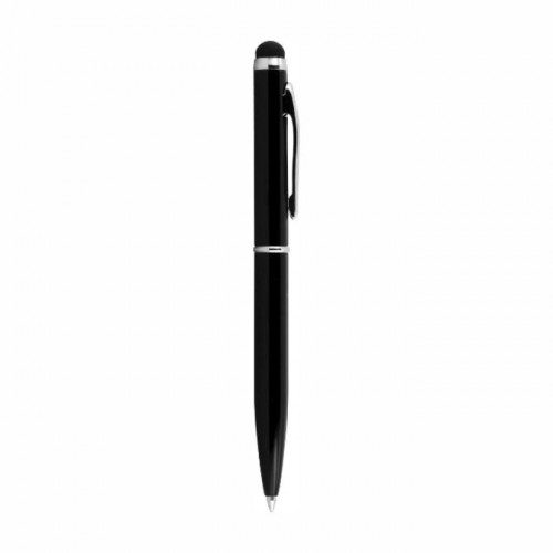 Mini bolígrafo multifunción negro