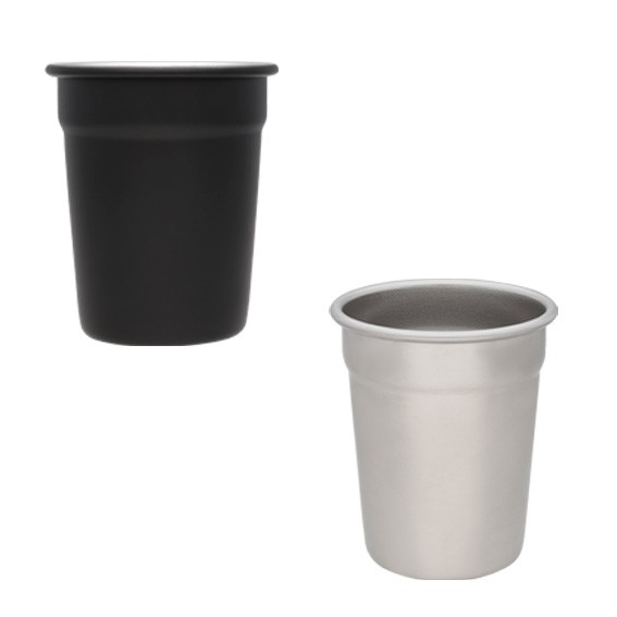 Vaso de acero inoxidable con capacidad de 70 ml promocionales