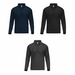 Sudadera 1/4 de Cierre Unisex para Adulto